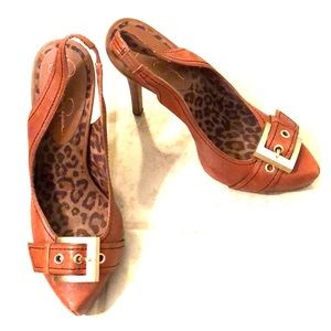 GUC Jessica Simpson Slingback Heels